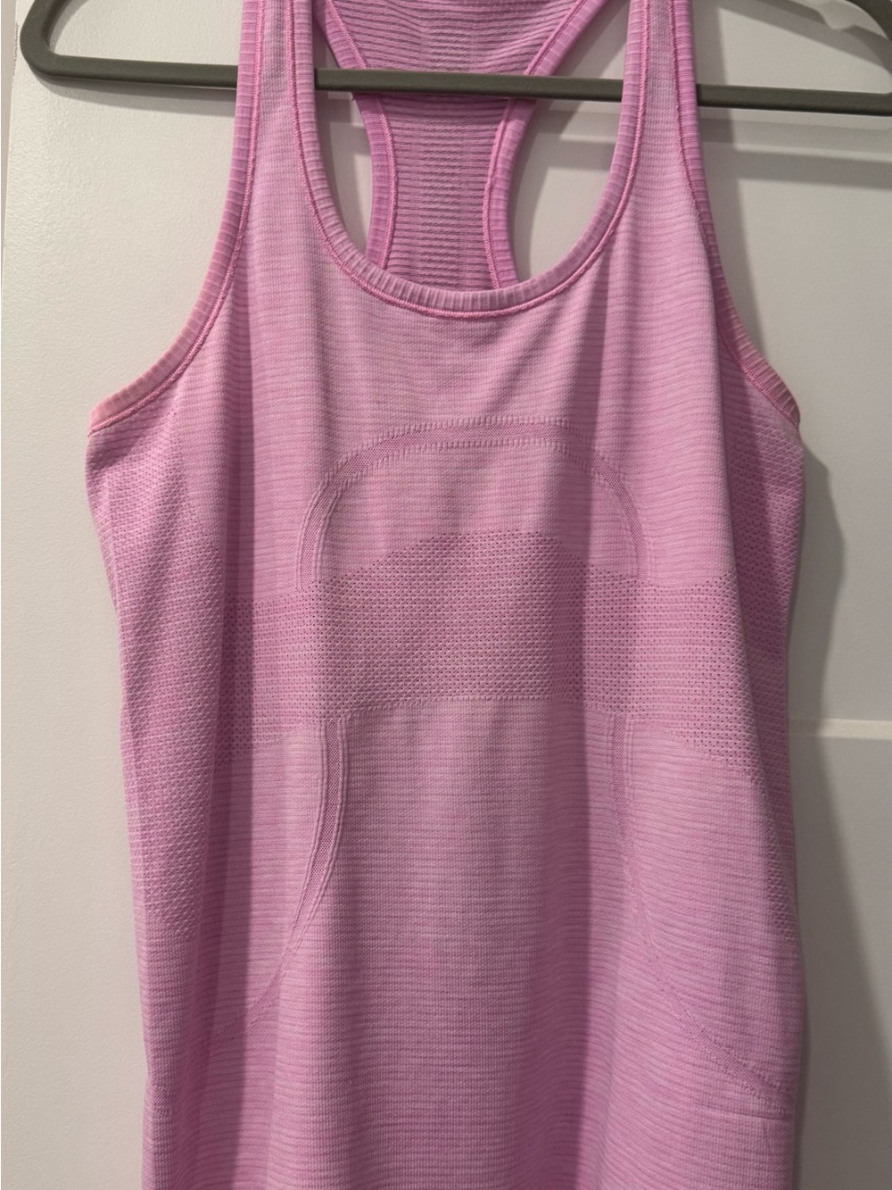 Lululemon Swiftly Racerback Sleeveless Pink Hip Length